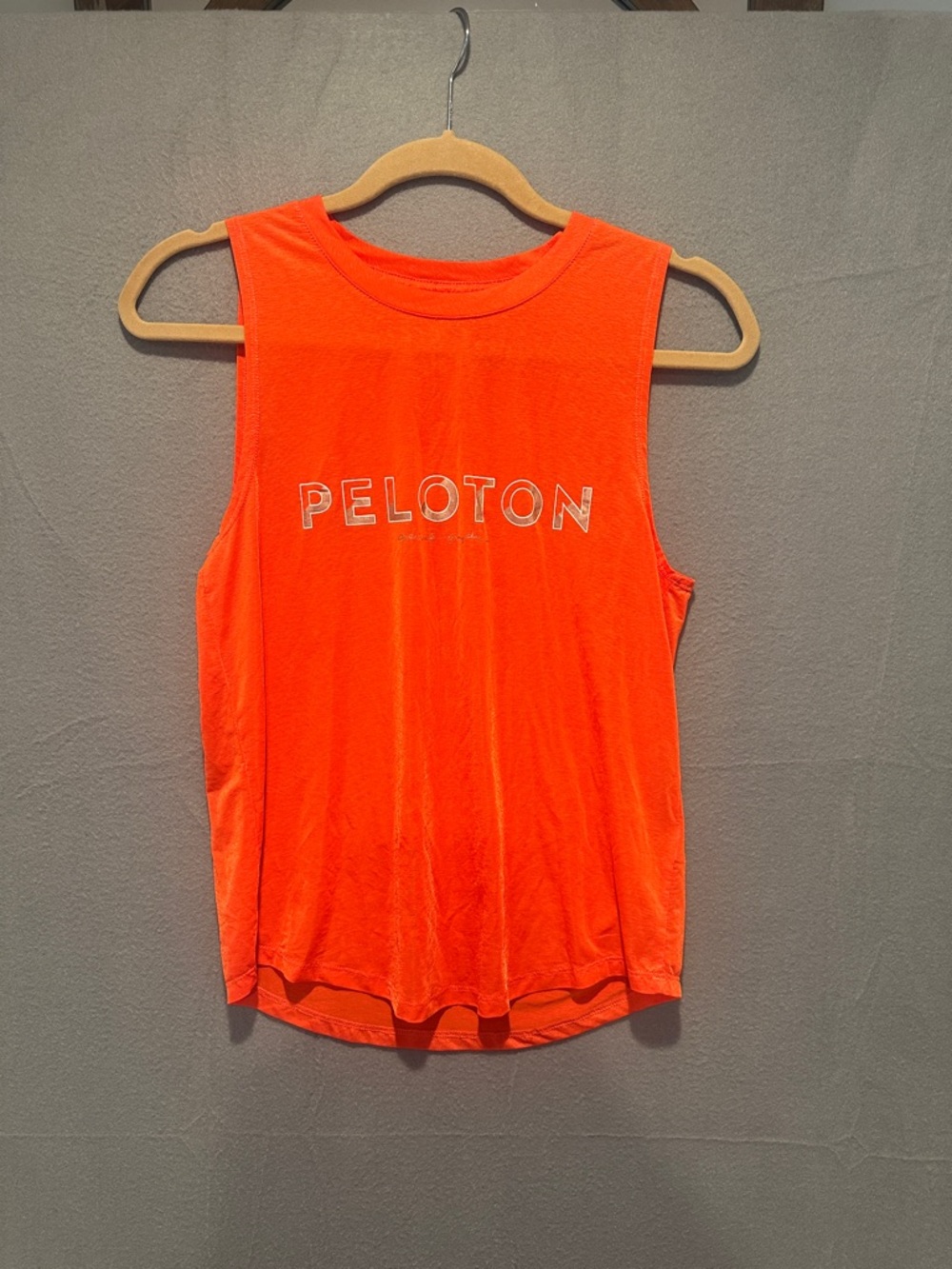 Spiritual Gangster Women's Neon Orange Tank Top with Logo